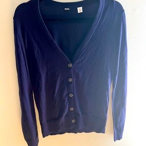 Urban Outfitters BDG boyfriend cardigan in Navy NWOT